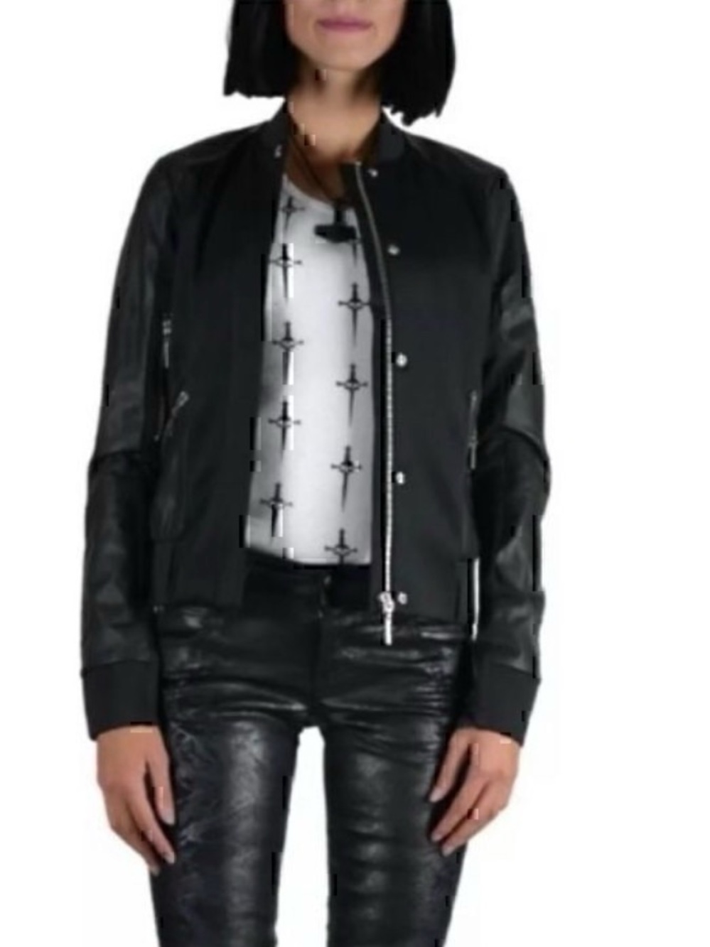 NWT Kill City x Dolls Kill Blitzkrieg Bomber Jacket Small